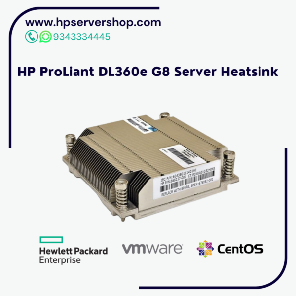 HP ProLiant DL360e G8 Server Heatsink