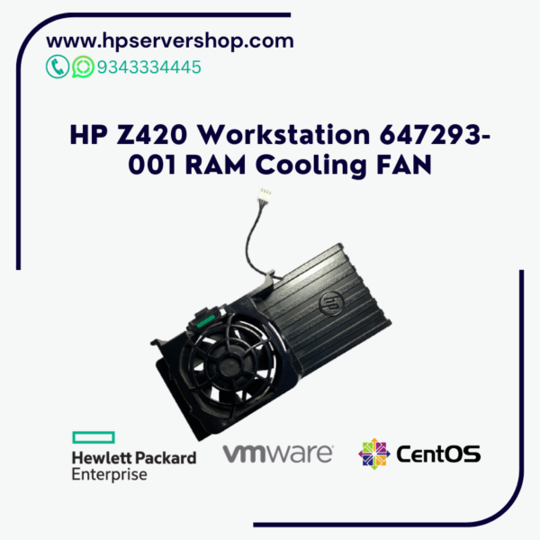 HP Z420 Workstation 647293-001 RAM Cooling FAN