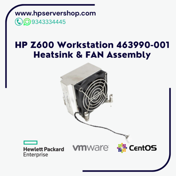 HP Z600 Workstation 463990-001 Heatsink & FAN Assembly