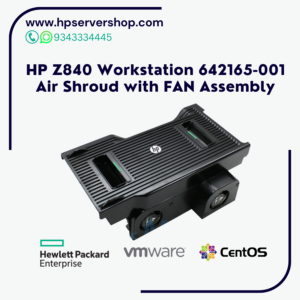 HP Z840 Workstation 642165-001 Air Shroud with FAN Assembly
